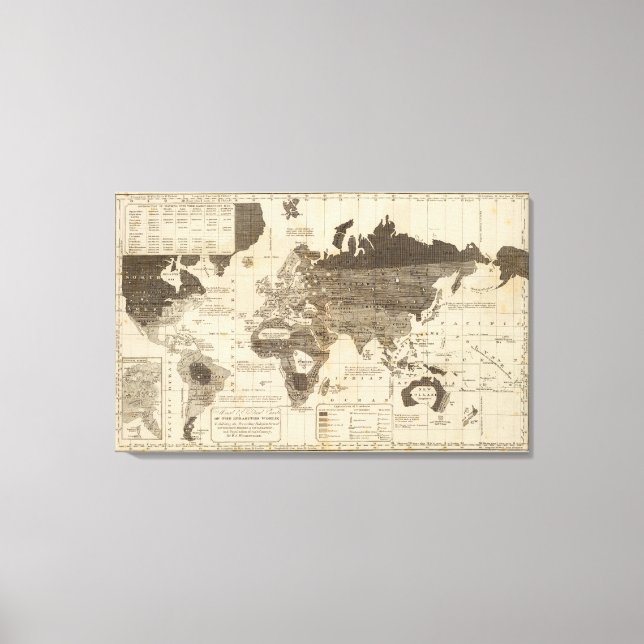 Toile Monde moral et politique (Recto)