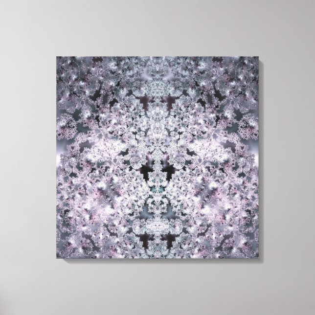 Toile Monde Violet (Recto)