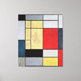 Toile MONDRIAN - Composition I - 1920 - De Stijl -