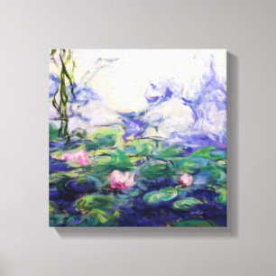 Toile Monet a inspiré des nénuphars
