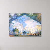 Monet - La gare Saint-Lazare, art