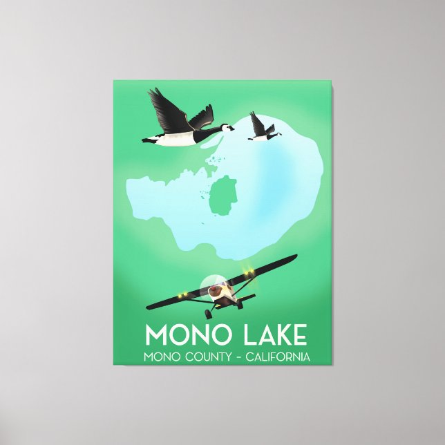 Toile Mono Lake, Mono County, Californie affiche de voya (Recto)