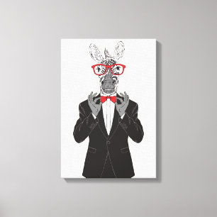 Toile Monsieur de zèbre