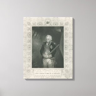 Toile Monsieur John Jervis en 1795