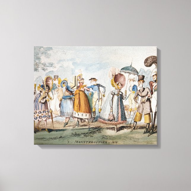 Toile Monstrosités de 1818 (Recto)