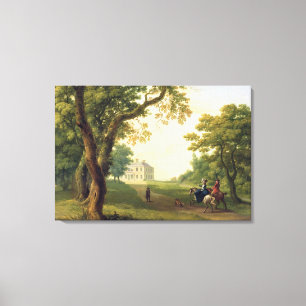 Toile Mont Kennedy, comté de Wicklow, Irlande, 1785 (pét