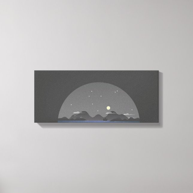 Toile Montagne | Zazzle_Growshop. (Recto)