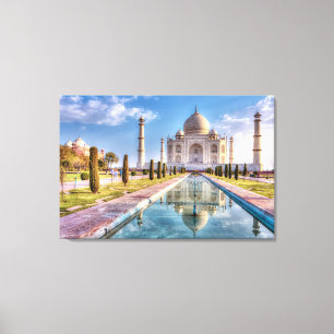 Toile Monuments Taj Mahal Sunrise