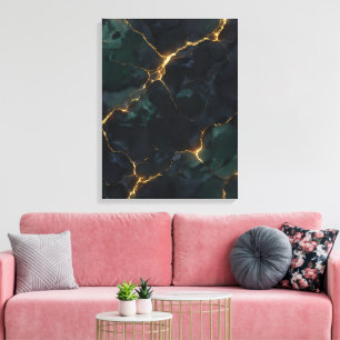 Toile Moody Celestial — Sombre Académie & Suite Kintsugi
