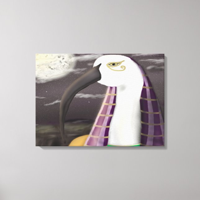 Toile Moon God Thoth Canvas Art (Recto)