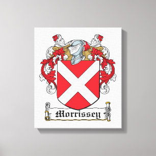 Toile Morrissey Family Crest
