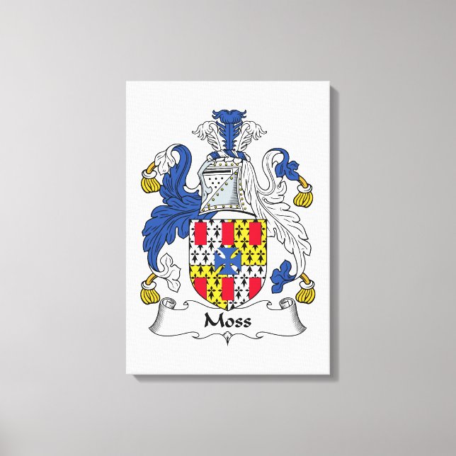 Toile Moss Family Crest (Recto)