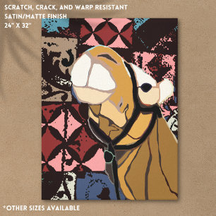 Toile Motif à chameaux