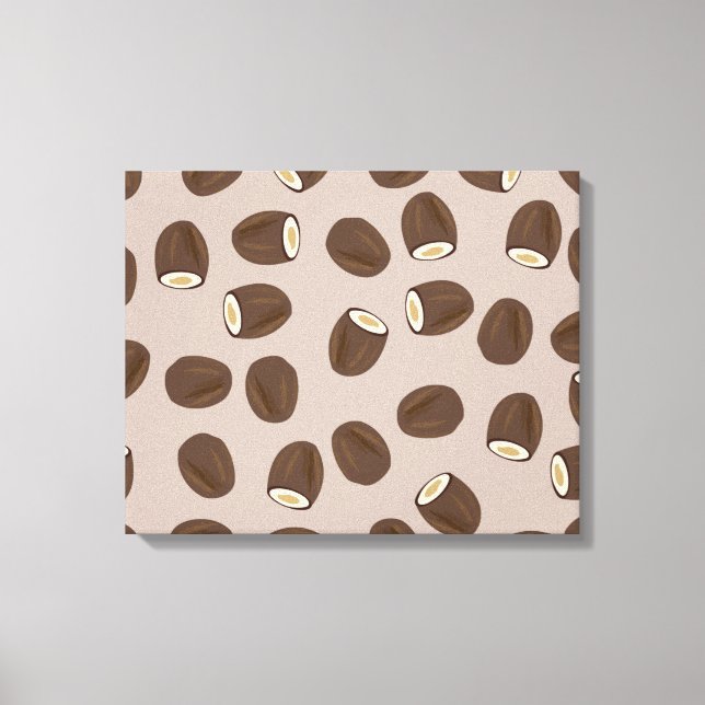 Toile Motif à la noix de coco (Recto)
