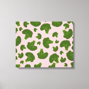 Toile Motif Broccoli