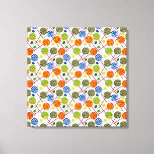 Toile Motif de bonbons   motif Lollies   lollipop 61