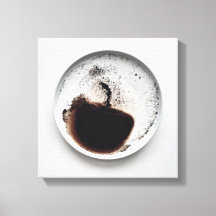 Motif de café monochrome texture art abstrait 9
