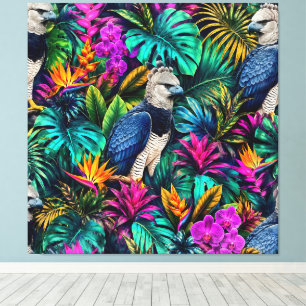 Toile Motif de surface sans couture Jungle Dreams de l'A