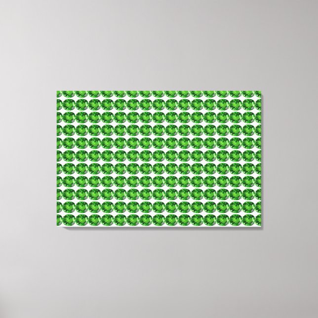 Toile Motif Emerald (Recto)