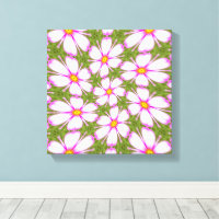 Motif Fleurs Cosmos