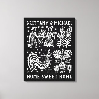 Toile Motif Pyrex vintage - Papillon (Amish Farmer)