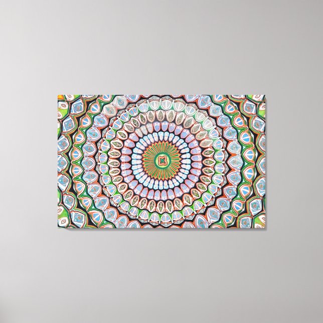 Toile Motifs géométriques islamiques (Recto)