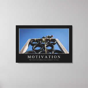 Toile Motivation : Citation inspirante