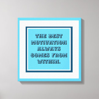 Toile Motivation pour le sport