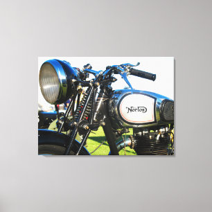 Toile Moto 1935 du model 50 de Norton
