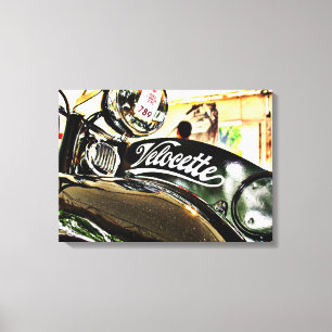 Toile Moto ancienne Velocette série M
