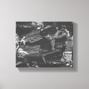 Toile Moto Motorbike Bikers Ride Riders Détails