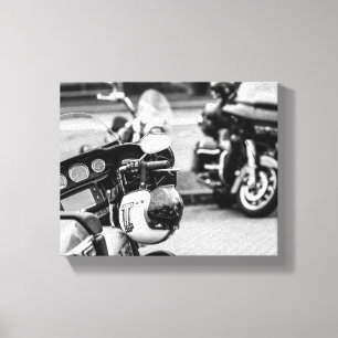 Toile Moto Motorbike Bikers Ride Riders Détails