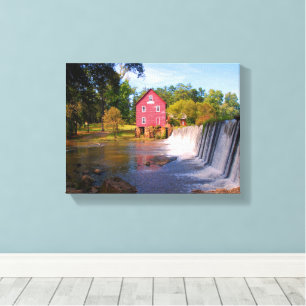 Toile Moulin de Starr Géorgie