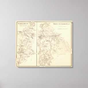 Toile Moultonborough, le comté de Carroll