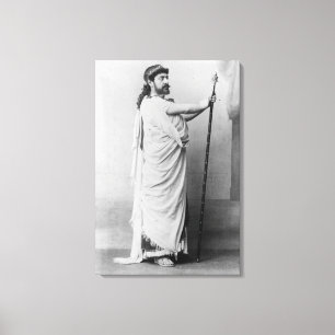 Toile Mounet-Salissez comme Oedipe dans 'Oedipe Rex