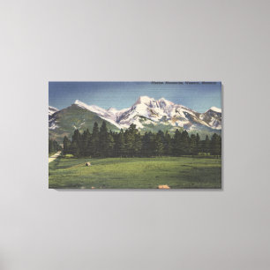 Toile Mountain View de mission dans MontanaMontana