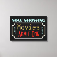 Movie Theater Ticket Cinéma Art Sign