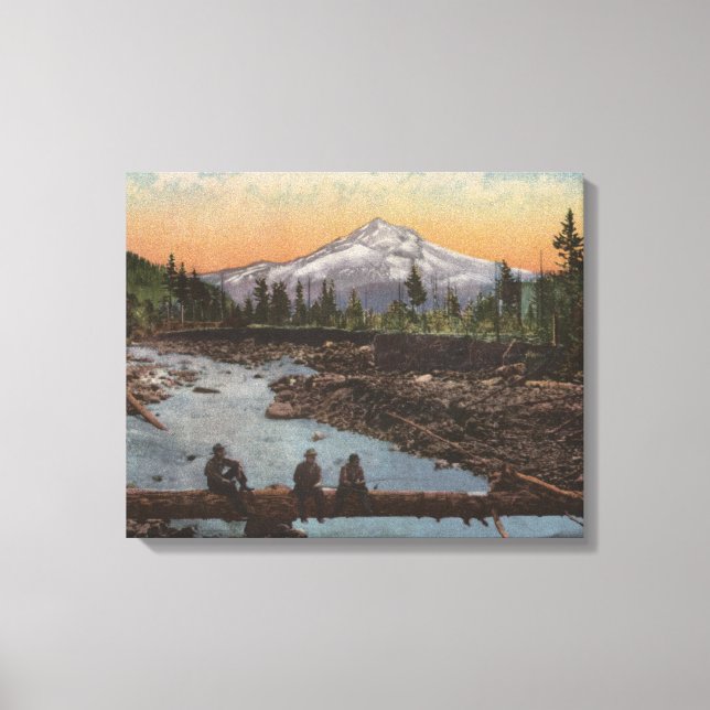 Toile Mt Hood, Oregon (Recto)