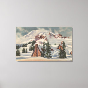 Toile Mt Rainier, WA - Paradise Inn à pied