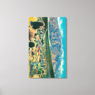 Toile Mt. San Jacinto du jardin du diable