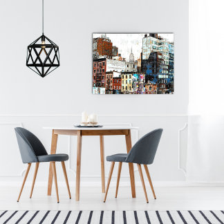 Toile multimédia mixte