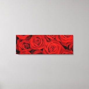 Toile Mur Art-Rouge Roses
