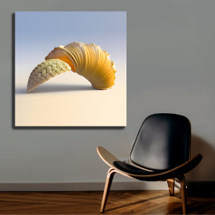 Toile Mur de coquillage Art Plage Décor Océan Inspiré
