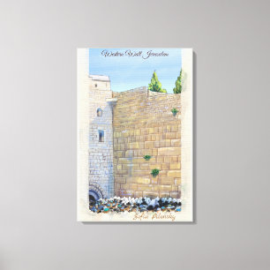 Toile Mur occidental KOTEL Jérusalem Vieille ville Israë