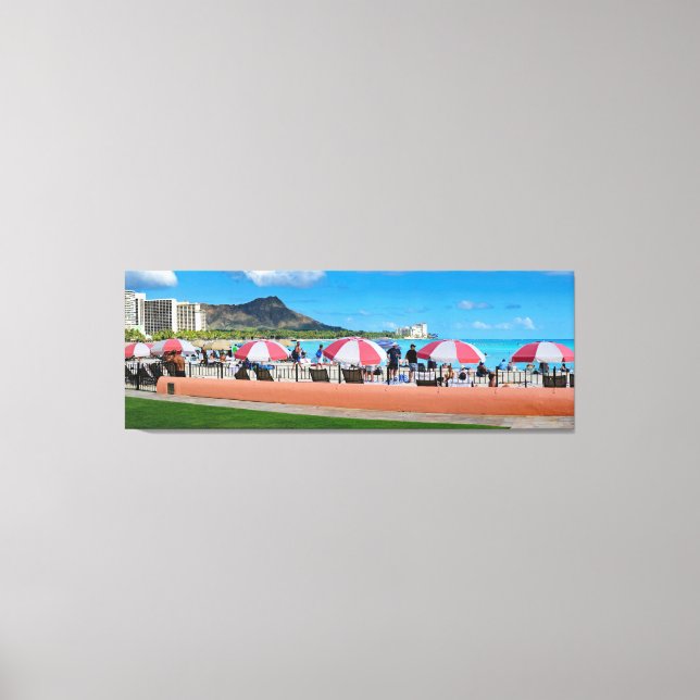 Toile Mur royal hawaïen (Recto)