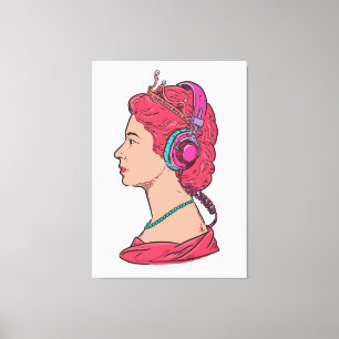 Toile Musique de la Reine