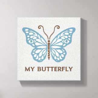 Toile My Butterfly Canvas Wall Art