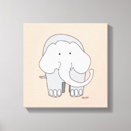 Toile My Elephant Custom 12x12 Canvas Art
