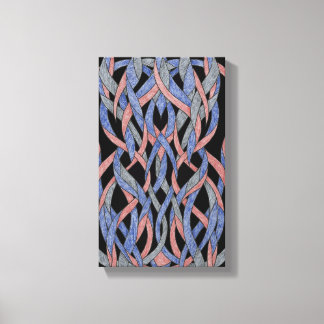 Toile Mystic Color Storm Contemporary Abstract Wall Art