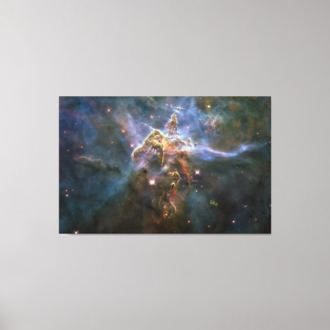 Toile Mystic Mountain in Carina Nebula Hubble Space (Recto)